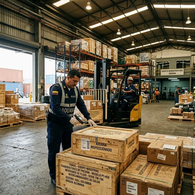 Industrial distribution warehouse and equipment