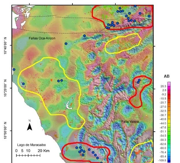 Prospectivity map — Maracaibo Basin