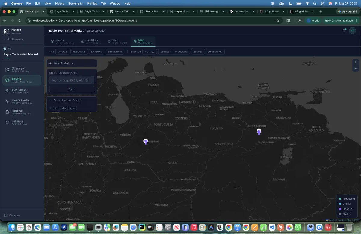 NPV/IRR economics model